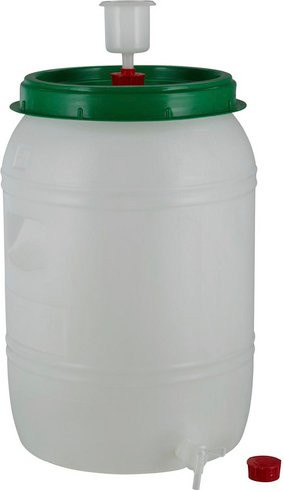 FLORAWORLD Getränkefass Classic, 60 l, transparent, Höhe: 61 cm - Bild 1