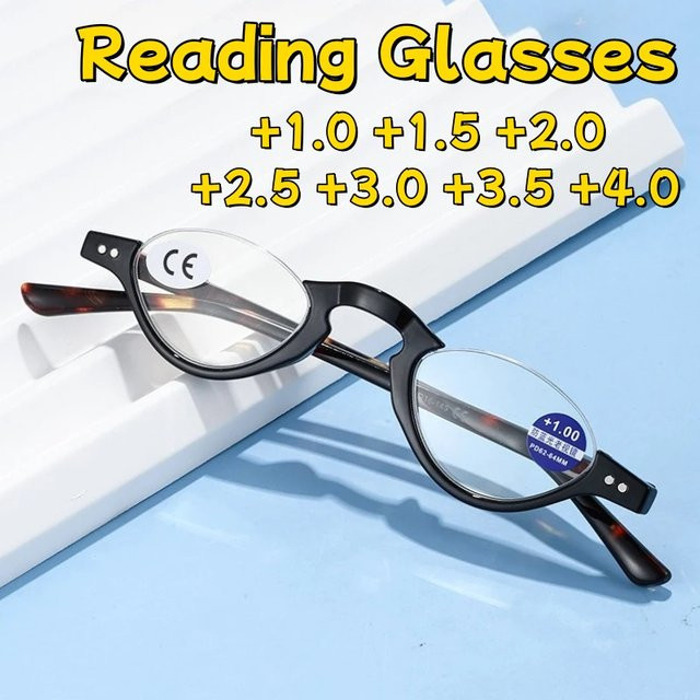 ERIKOLE Lesebrille, Halbrand, Unisex, Dioptrien +1,0 bis +4,0 - Bild 1