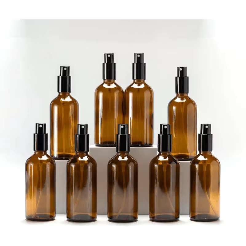 FIGHTYU Parfümflasche Braunglas-Sprühflasche, Unisex - Bild 4