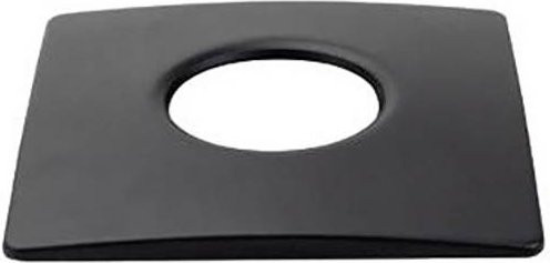 Brumberg Abdeckung Canopy in Schwarz Matt, quadratisch - Bild 1