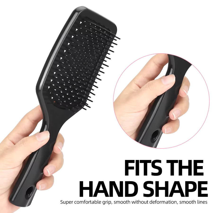 BARBERTOP Luftkissen-Haarbürste, Antistatisch & Massierend, Unisex - Bild 2