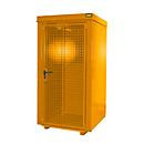 Bauer Südlohn Gasflaschen-Container GFC-B M0, feuerbeständig und abschließbar, Farbe: Gelborange, B/T/H: 109,0 x 118,5 x 220,5 cm, für 9 Gasflaschen - Bild 2