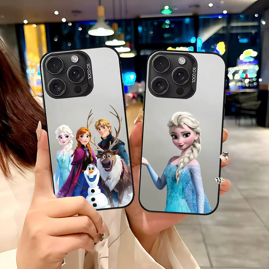 Mesuca Anime Frozen Handyhülle für iPhone 17 16 15 14 13 12 11 Pro Max Plus XR XS 7 8 Mini - Bild 3
