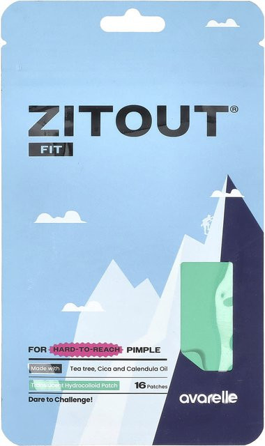 Avarelle Zitout Fit Hydrokolloid-Pflaster, 16 Stück, Unisex - Bild 1
