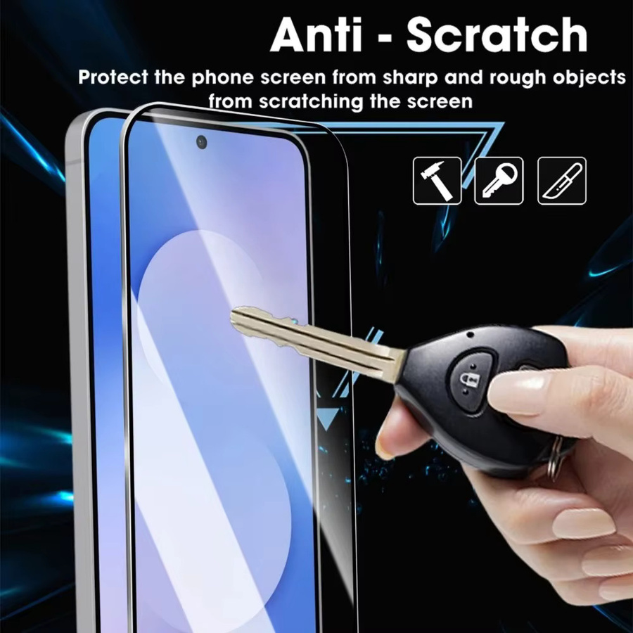 3-teiliges Displayschutz-Set aus Glas für Samsung Galaxy S26 S25 S24 S23 S22 Ultra Plus FE in Transparent - Bild 3