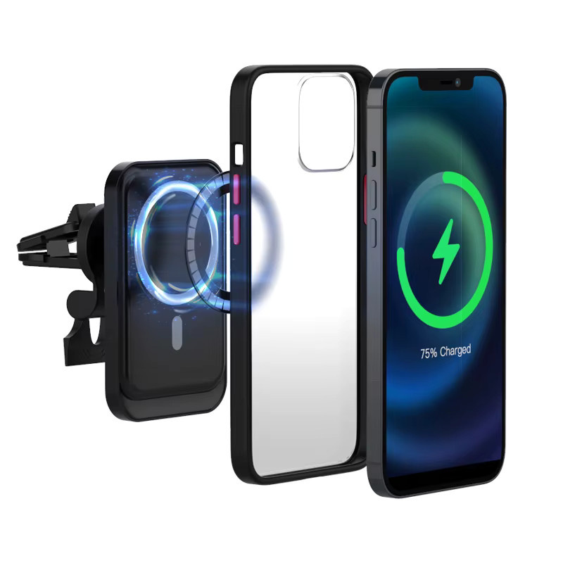 WSSHE Magnetische Ringe und Eisenblech-Aufkleber für MagSafe drahtlose Ladegeräte und Auto-Telefonhalterungen, Schwarz, 3/5/6 Stück - Bild 3