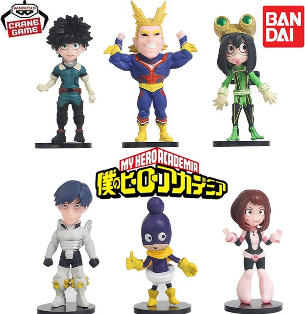 BANPRESTO My Hero Academia Katsuki, Actionfiguren, 6-teiliges Set - Bild 1