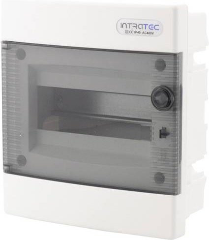 Intratec MKCUGH8-T Verteilerschrank für den Einbau aus Kunststoff in Weiß - Bild 1