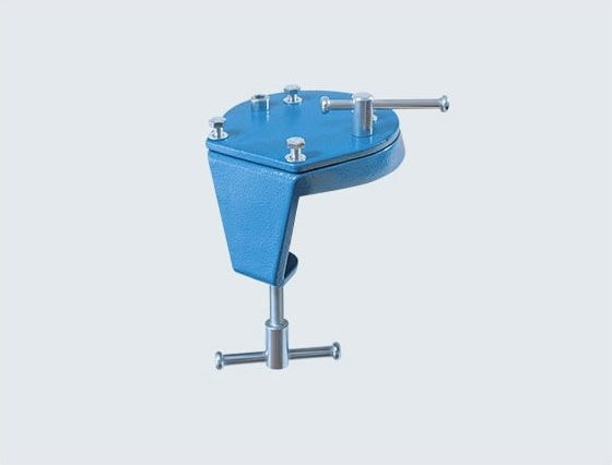 HEUER 2 in 1 Drehteller und Drehklammer zur flexiblen Befestigung am Schraubstock, 120 mm - Bild 1