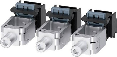 Siemens Rahmenklemme 3VA9133-0JA11 in Silber - Bild 1