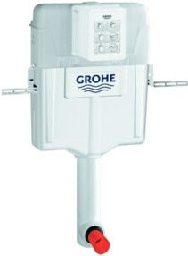 Grohe WC-UP Unterputz-Spülkasten mit Dual-Flush-Funktion in Weiß ohne Abdeckplatte und Betätigungseinheit - Bild 1