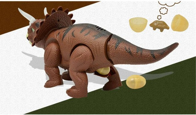 Kidsly Triceratops Dinosaurier, mit Licht und Sound, ab 12 Jahren - Bild 1