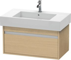 Duravit Waschtischunterschrank Ketho wandhängend in Ei Nat Beige mit 1 Auszug, B: 80 cm, T: 45,5 cm, H: 41 cm - Bild 1