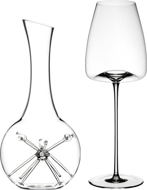 Zieher Star Mini Dekanter aus transparentem Glas - Bild 1