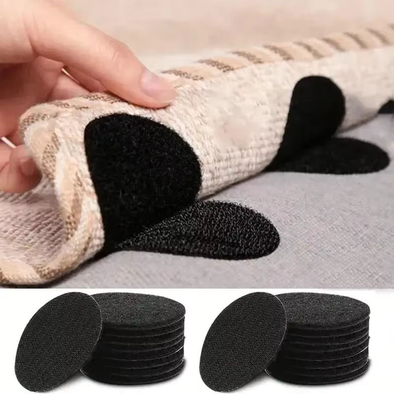 Selbstklebendes Klettband in Schwarz für DIY-Projekte und Kabel-Organizer, doppelseitig haftend, Breite: 2,0 cm - Bild 3