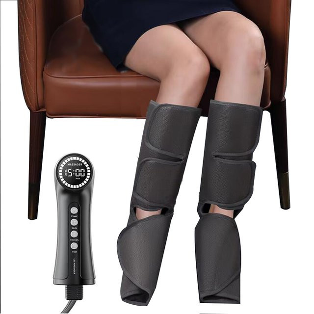 VamsLuna Beinmassagegerät mit Luftkompression, grau, Unisex - Bild 1