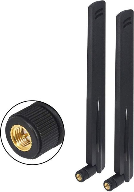 NOWEPOCH 18 dBi High Gain 433 MHz Omnidirektionale Faltantenne mit SMA-Stecker in Schwarz für drahtlose Sensor-Netzwerk-Router und Modems - Bild 1