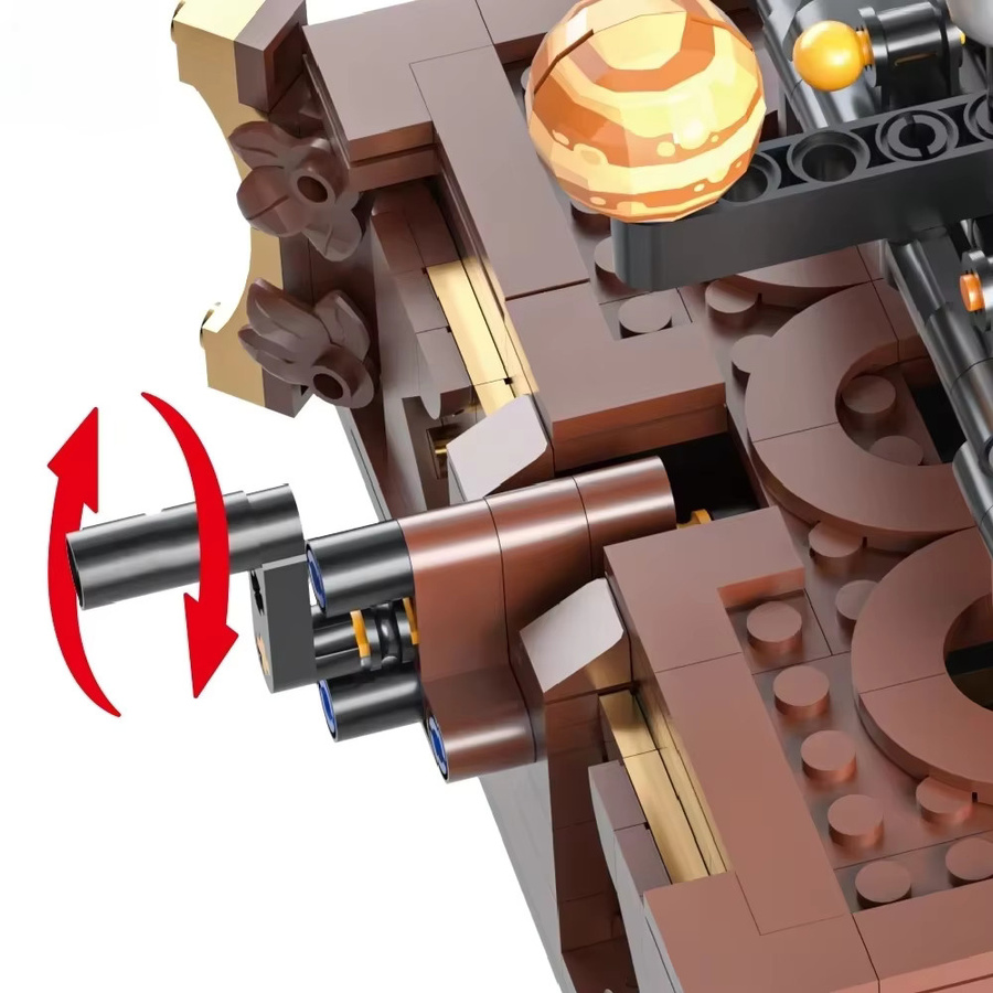 FUNXINEE Weltraum-Sonnensystem-Modell, Baustein-Set, 697 Teile, ab 8 Jahren - Bild 3