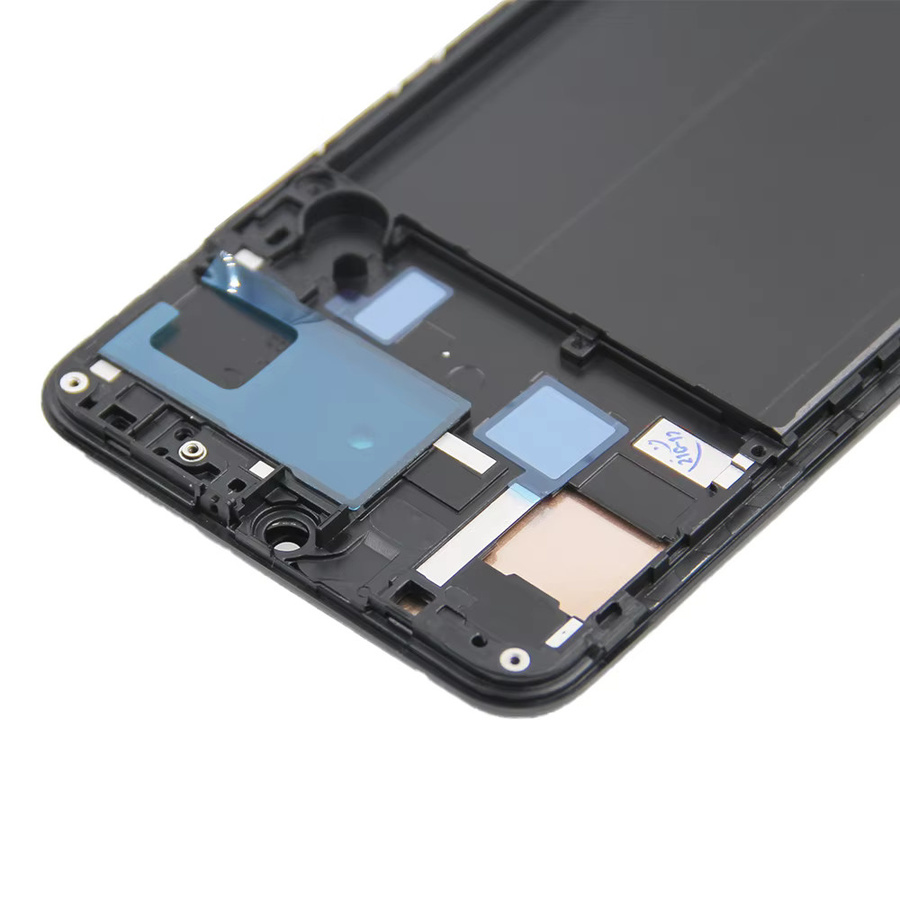 Samsung LCD-Touchscreen-Digitizer mit Rahmen für A30 A305/DS A305FN A305G A305GN A305YN, 6,4 Zoll, Schwarz - Bild 4