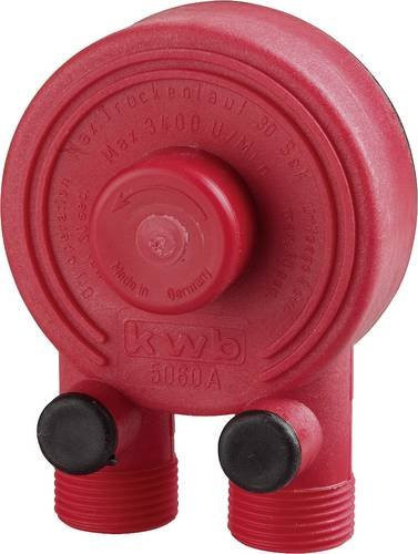 kwb Kombi-Pumpe P60 Bohrmaschinen-Pumpe mit 3000 l/h Förderleistung, selbstansaugend, R 3/4 Gewinde-Anschluss, Farbe: rot - Bild 1