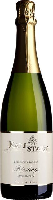 Winzergenossenschaft Kallstadt Riesling Sekt, Extra Dry, Pfalz, 2023, 0,75 l - Bild 1