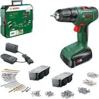 Bosch Akku-Bohrschrauber EasyDrill 18V-40 in der SystemBox mit Akku und Ladegerät, grün-schwarz - Bild 1