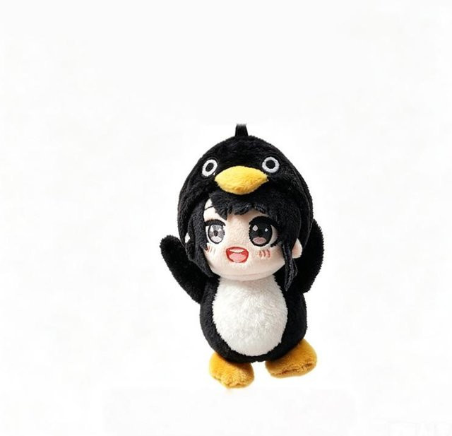 Yiran toy Kawaii Pinguin Plüschtier, Rucksack-Puppe, ab 0 Jahre - Bild 1