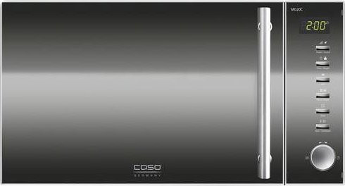 CASO MG20 Ceramic Menu 2in1 Kombi-Mikrowelle mit Grill, Schwarz, 800W - Bild 1