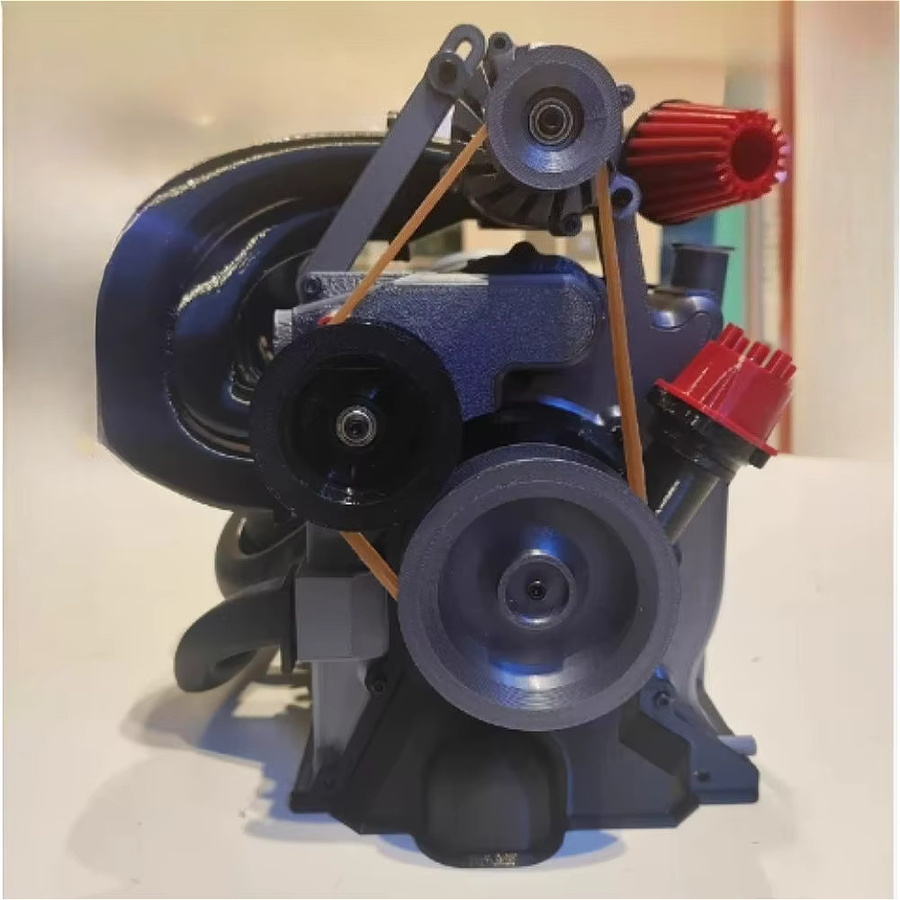 goni RX8 Miniaturmotormodell, 3D-gedrucktes Motor-Betriebsprinzip, Demonstrationswerkzeug, simuliertes Rotormotormodell - Bild 3