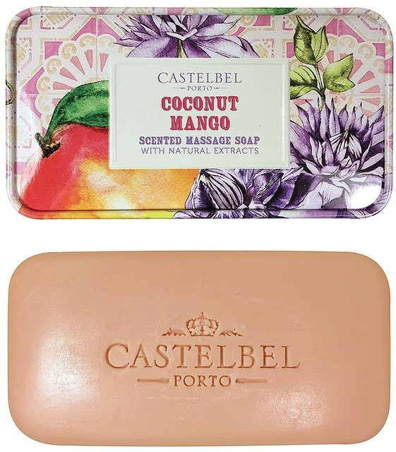 Castelbel Seife Smoothie Coconut Mango, Olivenöl-Seife, 180g - Bild 1