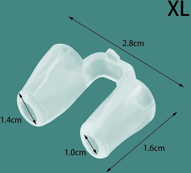 Qianli Nasenclip Silikonformung, extra large, Unisex - Bild 1