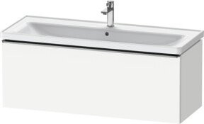 Duravit Waschtischunterschrank D-Neo in Weiß Matt, B/T/H: 118,4 x 45,2 x 44,0 cm - Bild 1