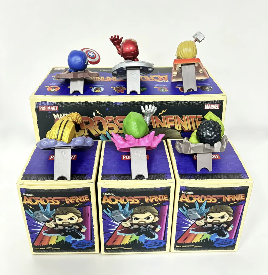POP MART Marvel Avengers Zeitreise Infinity Blind Box Figur - Bild 1