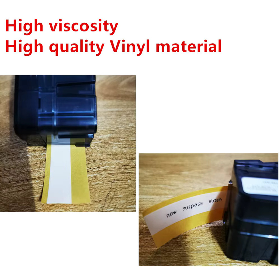 Brady selbstklebendes Vinyl-Etikettenband für BMP21 PLUS Drucker, Mehrfarbig, Breite: 1,91 cm, Länge: 6,4 m - Bild 3