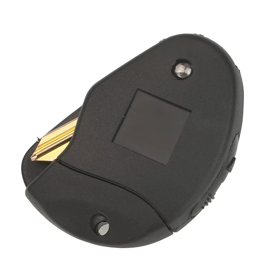 Jingyuqin Auto Fernbedienung mit ID33-7935 Chip für Citroen Xsara Xantia Jumpy Peugeot Expert 306 und Fiat Scudo, 433 MHz, 2 Tasten, Schwarz - Bild 2