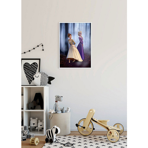 Komar Wandbild Frozen Wood Walk Kinderwelten, bunt, B: 40 cm, H: 50 cm - Bild 2
