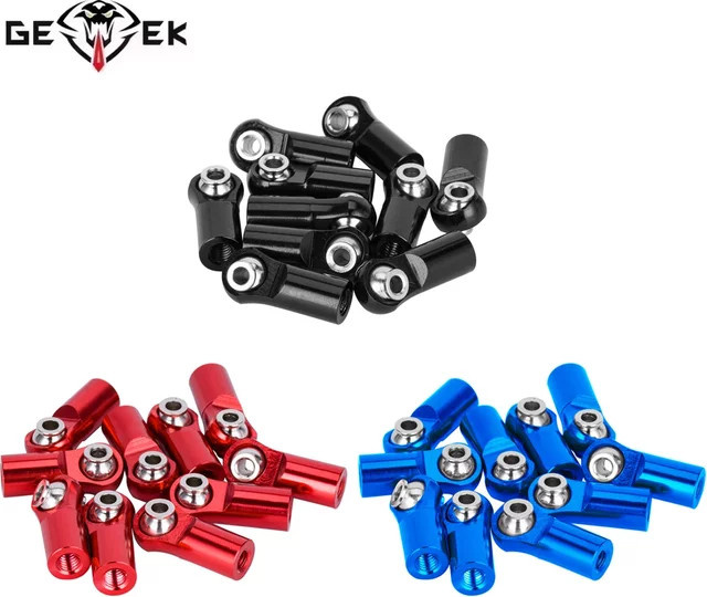 MALOM RC Verbindungsstangen-Kugelgelenk, Metall, Blau, 10-teiliges Set - Bild 1