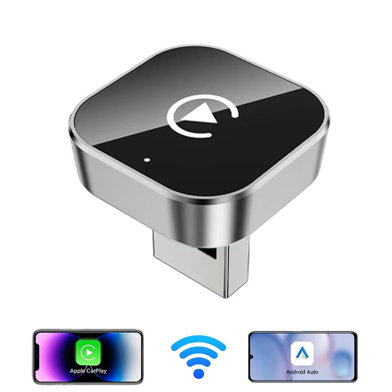 XUDA 2in1 Wireless CarPlay und Android Auto Adapter mit 5GHz WiFi Smart Dongle in Schwarz oder Grau für Volvo, Benz, Audi, Kia, Hyundai, VW, Mazda, Cadillac und Peugeot - Bild 7