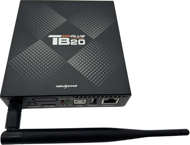 Novastar TB20 Plus Multimedia-Player WiFi-Sende-Karte für asynchrone und synchrone Steuerung in Schwarz - Bild 1