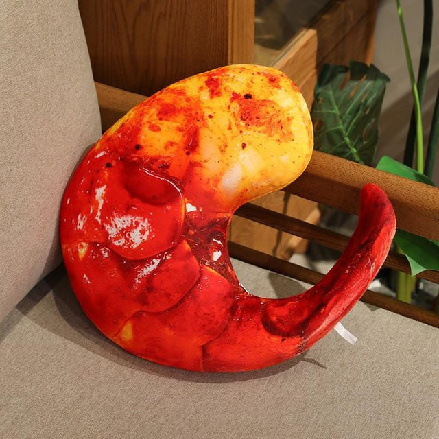 Yiran Health & Beauty Garnelen-Hummer-Plüschkissen, Plüschtier, 40cm - Bild 1