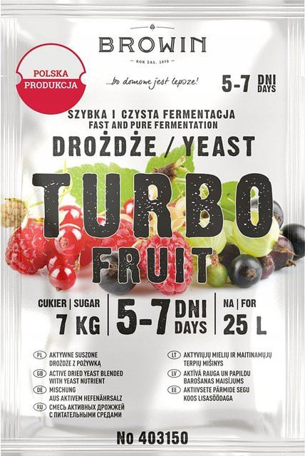 Browin Weinhefe Turbo Brennerei 40 g - Bild 1
