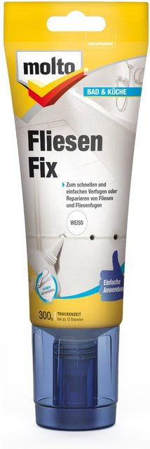 Molto Fliesen Fix Fertigspachtel Weiß 300 g - Bild 1