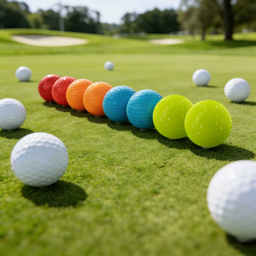 Efunist Golf Ball, Bunt / Mehrfarbig, 1-teiliges Set - Bild 2