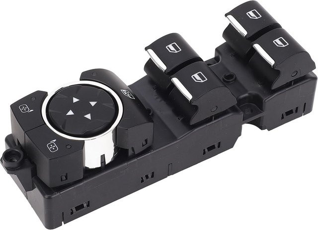 Neoglint Stromfensterschalter für Ford Fusion (2013-2016), Hauptfenster-Steuerschalter für die linke Fahrerseite, Schwarz, DG9T 14540 ABW - Bild 1