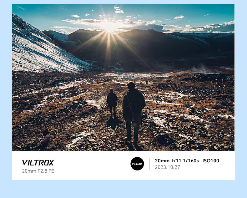 Viltrox Air Vollformat Ultraweitwinkel Kameraobjektiv 20mm f/2.8 für Sony und Nikon in Schwarz - Bild 6