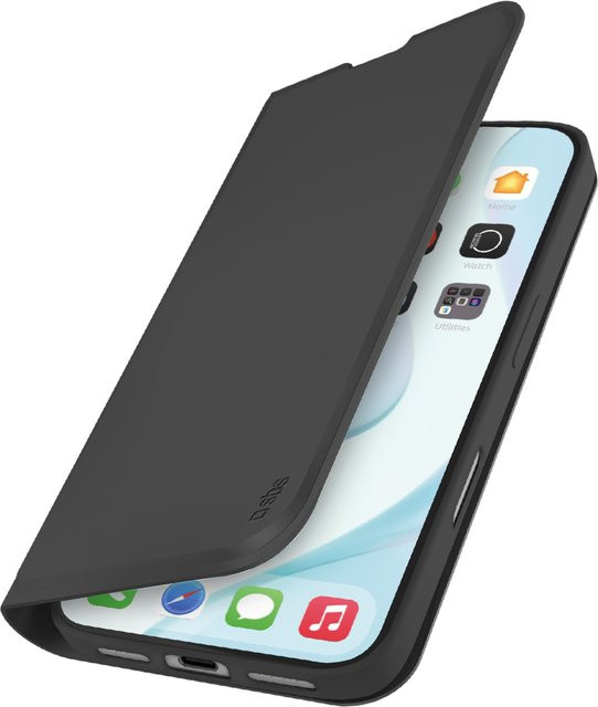 Klapphülle mit Ständer für das Apple iPhone 17 in Schwarz - Bild 1