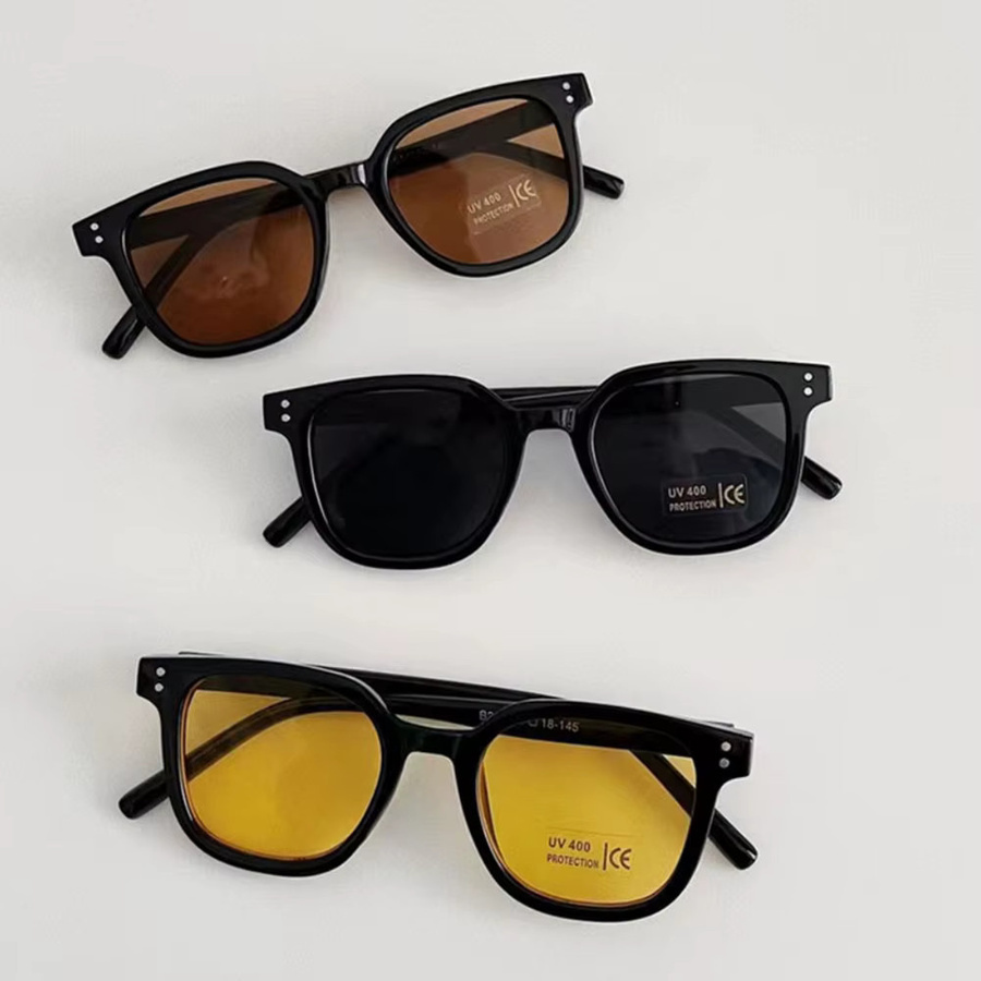 Sonnenbrille Kinder, Vollrand, quadratisch, schwarz, Kunststoff - Bild 4