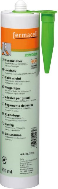 Fermacell Greenline Fugenkleber Dispersion Weiß 310 ml - Bild 1