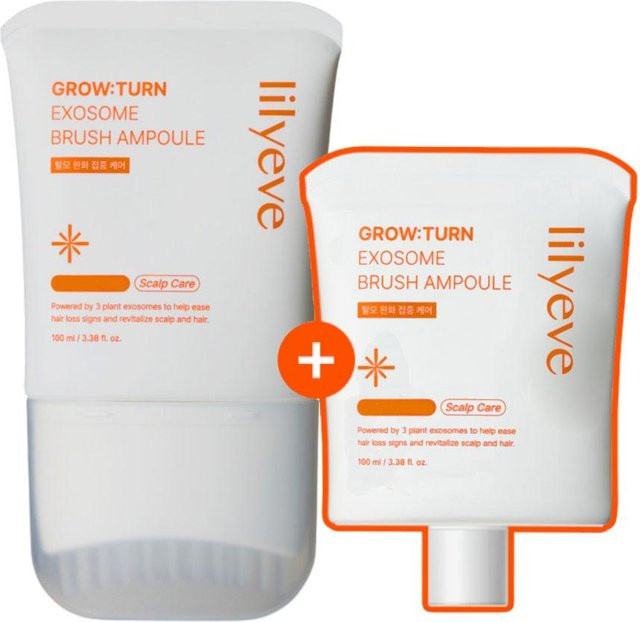 lilyeve Growturn Exosome Pinsel Ampullen Set, Serum, 130 ml, Damen - Bild 1
