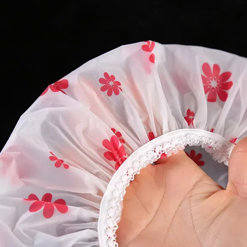 Wiederverwendbare Duschhaube für Damen, wasserdicht - Bild 5
